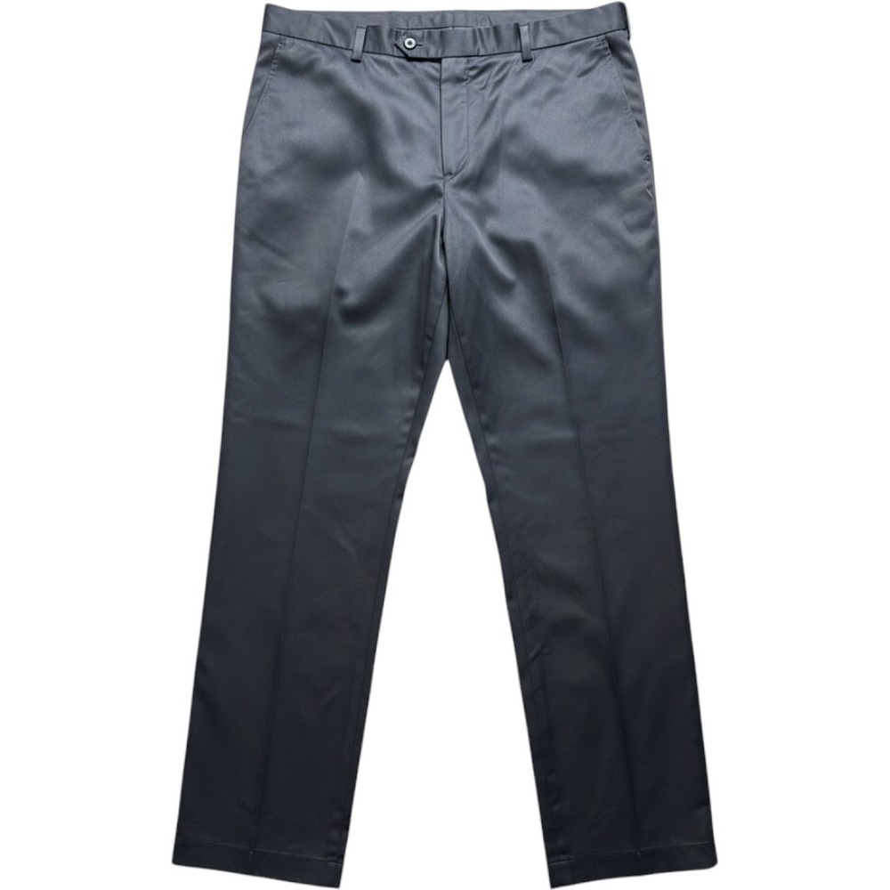 Jos A Bank Traveler Dress Pants Mens 40x30 Blue Cotton Original Fit Chinos NWT